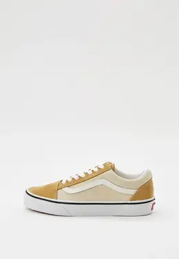 Vans: Бежевые кеды