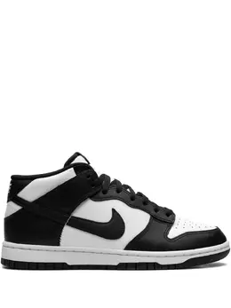 Nike: Чёрные кроссовки  Dunk