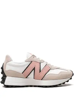 New Balance: Розовые кроссовки  327
