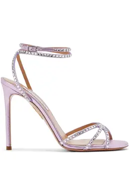 Aquazzura: Розовые сандалии 