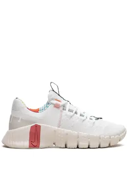 Nike: Белые кроссовки 