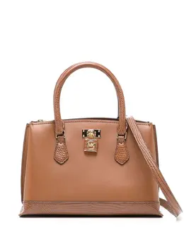 Michael Kors: Коричневая сумка-шоппер 