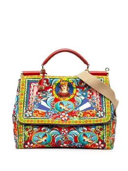 Dolce & Gabbana Pre-Owned: Многоцветная сумка