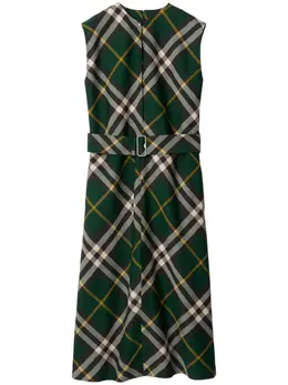 Burberry: Платье из шерсти 