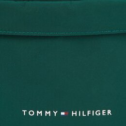 Tommy Hilfiger: Зелёная сумка TH