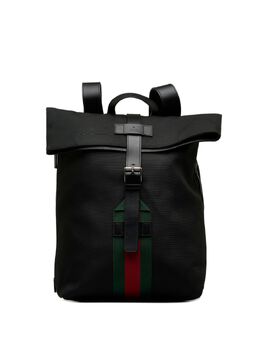 Gucci Pre-Owned: Чёрный рюкзак 