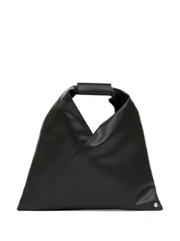MM6 Maison Margiela: Чёрная сумка-шоппер 