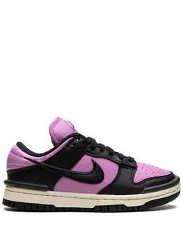 Nike: Чёрные кроссовки  Dunk Low