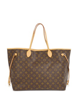 Louis Vuitton Pre-Owned: Коричневая сумка-шоппер 