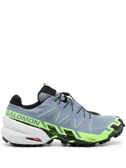 Salomon: Зелёные кроссовки 