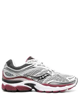 Saucony: Серебристые кроссовки  Grid