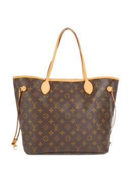 Louis Vuitton Pre-Owned: Коричневая сумка-шоппер 