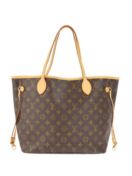 Louis Vuitton Pre-Owned: Коричневая сумка-шоппер 