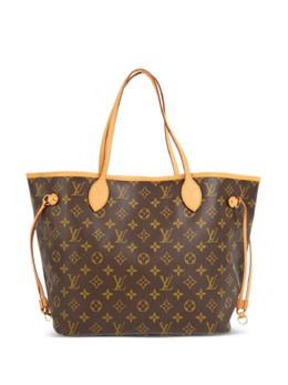 Louis Vuitton Pre-Owned: Коричневая сумка-шоппер 