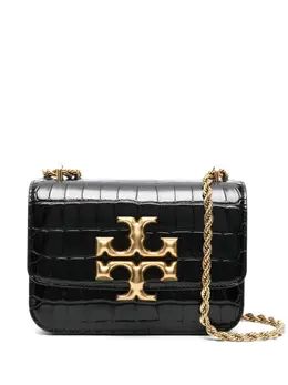 Tory Burch: Чёрная сумка  Eleanor Convertible