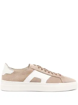 Santoni: Бежевые кроссовки 