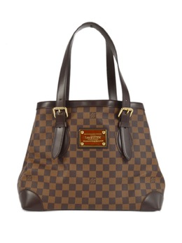 Louis Vuitton Pre-Owned: Коричневая сумка-шоппер 