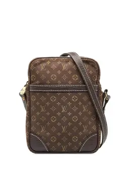 Louis Vuitton Pre-Owned: Коричневая сумка через плечо