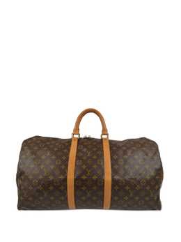 Louis Vuitton Pre-Owned: Коричневая сумка