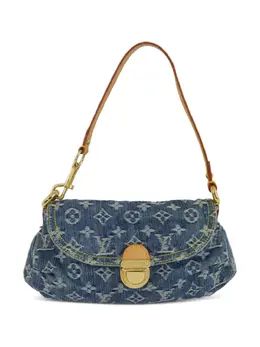 Louis Vuitton Pre-Owned: Голубая сумка