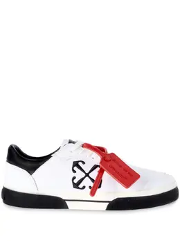 Off-White: Белые кроссовки  Vulcanized