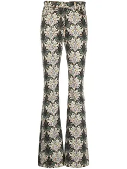 ETRO: Джинсы с принтом 