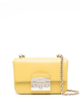 Furla: Жёлтая сумка через плечо  Metropolis Mini