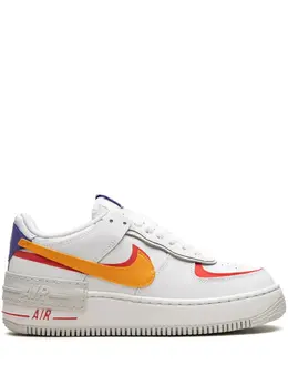 Nike: Белые кроссовки  Air Force 1 Shadow