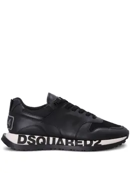 Dsquared2: Чёрные кроссовки 
