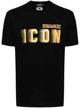 Dsquared2: Футболка  Icon с принтом