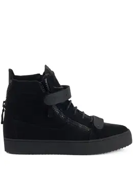 Giuseppe Zanotti: Чёрные кроссовки  Coby