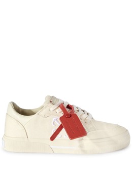 Off-White: Бежевые кроссовки  Vulcanized