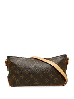 Louis Vuitton Pre-Owned: Коричневая сумка через плечо