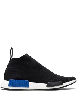 adidas: Чёрные кроссовки  NMD