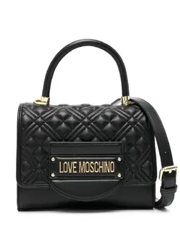 Love Moschino: Чёрная сумка через плечо 