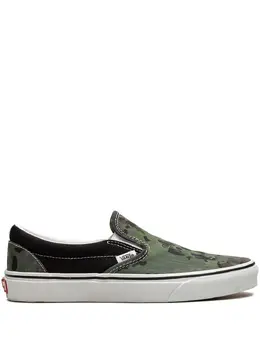 Vans: Чёрные кроссовки  Classic Slip On