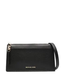 Michael Michael Kors: Чёрная сумка через плечо 