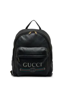 Gucci Pre-Owned: Рюкзак с принтом