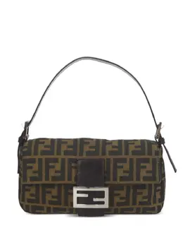 Fendi Pre-Owned: Коричневая сумка 