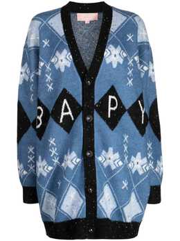 BAPY BY *A BATHING APE®: Голубой кардиган 