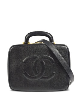 CHANEL Pre-Owned: Чёрная сумка 