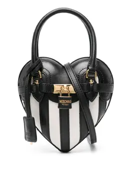 Moschino: Чёрная сумка-шоппер 