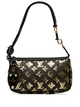 Louis Vuitton Pre-Owned: Коричневый клатч 