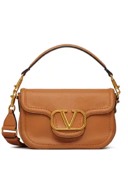 Valentino Garavani: Коричневая сумка 
