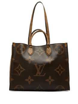 Louis Vuitton Pre-Owned: Коричневая сумка-шоппер