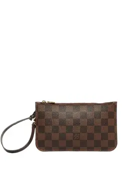 Louis Vuitton Pre-Owned: Коричневый клатч