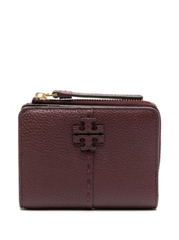 Tory Burch: Красный кошелёк  Double T