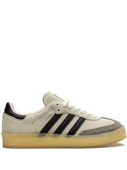 adidas: Белые кроссовки  Samba