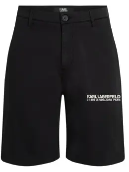 Karl Lagerfeld: Чёрные шорты  Rue St Guillaume