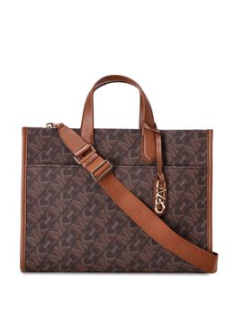 Michael Kors: Коричневая сумка-шоппер 
